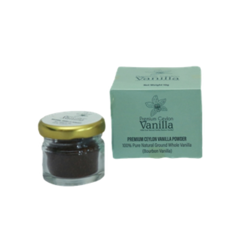 100% Natural Ceylon Vanilla Powder. Queens of the spice world & second most valuable spice in the world. Vanilla Planifolia is a species of Vanilla orchid.